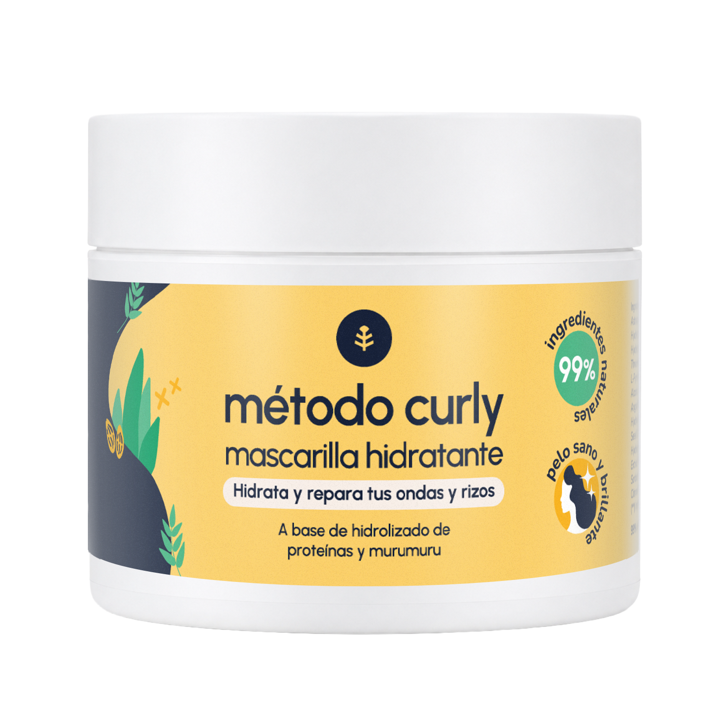 Planet Orchard Krullend Methode Hydraterend Masker 200 ml