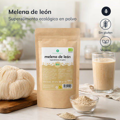 Crinière de lion en poudre 100% BIO Planeta Huerto 100 g