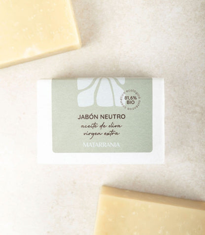 Savon Neutre BIO Sans Parfum 81,6% BIO Matarrania 100 g