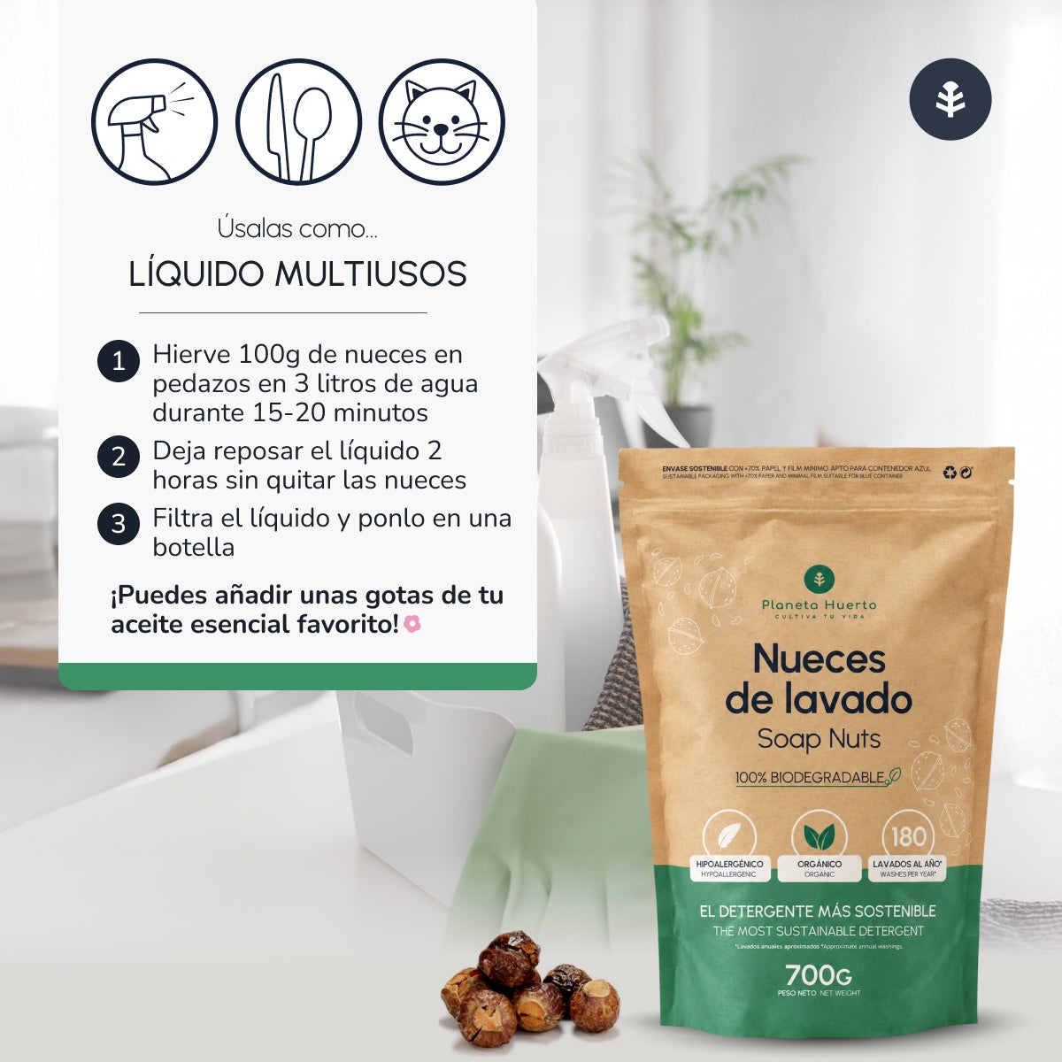 Planeta Huerto Noix lavées 700 g