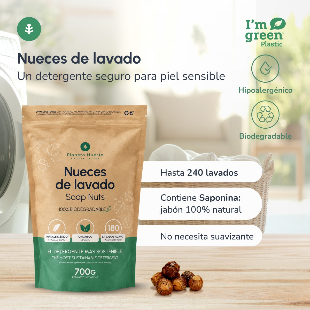 Planeta Huerto Noix lavées 700 g