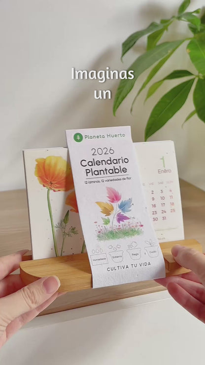 Plantbare kalender 2025 Planet Orchard Zet tijd om in natuur