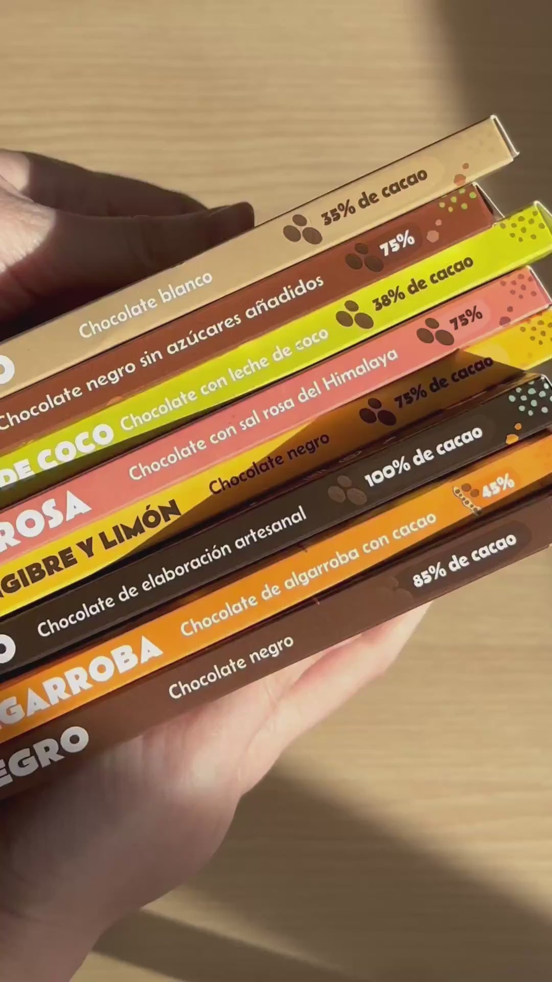 Reep pure chocolade 85% ECO Planeta Huerto 70 g