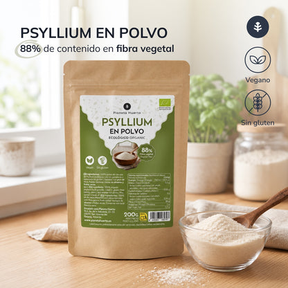 Poudre de psyllium Eco Planeta Huerto 200 g