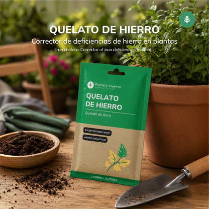 Chélate de fer Planeta Huerto Sachet pour 5 L