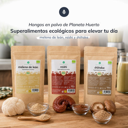 Crinière de lion en poudre 100% BIO Planeta Huerto 100 g