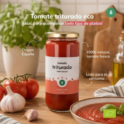 Tomates concassées ECO Planeta Huerto 670 g