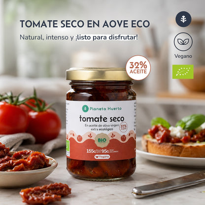 Tomates séchées à l'huile d'olive vierge extra ECO Planeta Huerto 155 g