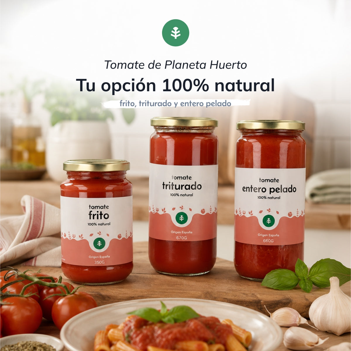 Tomate Frito ECO Planeta Huerto 350 g